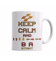 Keep Calm Konami Kupa Bardak Porselen