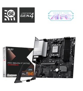 MSI Pro B840M-P Wifi 6E AM5 Ryzen D5 Hdmi Type-C