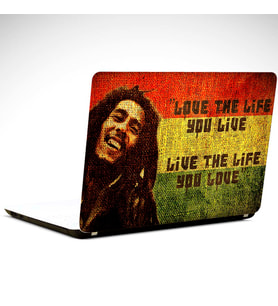 Bob Marley Jamaika Laptop Sticker 15.4 inch (37X26CM)