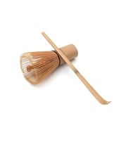Bambu Matcha Çayı Kaşık ve Karıştırma Aparatı Bamboo Whisk cin552 (Kahverengi)