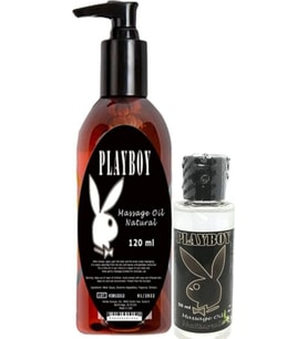 Playboy Aromaterapi Natural Massage Oil 120 ml + Natural Aromalı Massage Vücut Masaj Yağı 50 ml