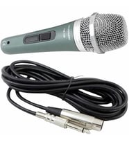 Ayt Gold Audio FM-198 Kablolu El Mikrofon 6.3 mm Jack Girişli 5 Metre Kablolu Mikrofon