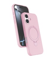 16 Regal Magsafe Standlı Kapak - Açık Pembe