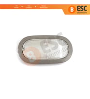 Renault Clio 1 2 Symbol Thalia Nissan Platina Primastar Trafic Vivaro X83 için İç Tavan Lambası Gri
