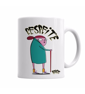 Bekos Arte Urbana  ,Respeite Kupa Bardak Porselen