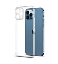 Apple iPhone 12 Pro Max Kamera Korumalı Şeffaf Silikon Kılıf