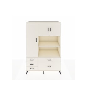 Kronos Dolap 7 Raflı 5 Çekmeceli 3 Kapaklı 132x59x195 Aytaşı-Aytaşı/Aytaşı