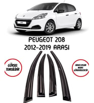 Balp Peugeot 208 Cam Rüzgarlığı 4lü 2012-2019 Arası