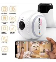 Smart Pet Robot Kamera Kedi Köpek Kamerası - Evcil Hayvan Kamerası