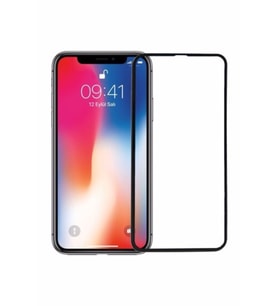 Apple Iphone Xs Max 10d Ekran Koruyucu Cam Siyah