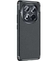Xiaomi Redmi Note 14 Pro 4G Kılıf Karbon Silikon Case Kapak (Siyah)
