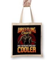 Wrestling Coach Like a Regular Coach But Cooler Bez Çanta Uzun Saplı