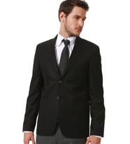 Dewberry Erkek Viskon Karışımlı Ceket Siyah C5026 Günlük Dış Giyim, Katmanlı Kombin, Kazak ve Gömlek Kombini