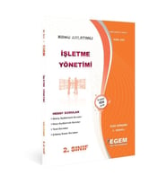 Egem Eğitim Yayınları Aöf Işletme Yönetimi Konu Anlatımlı Soru Bankası (Çok Renkli)