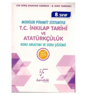 Karekök Yayınları Karekök 8. Sınıf T.c. Inkılap Tarihi Atatürkçülük K.a Ve S.b Mps (Çok Renkli)