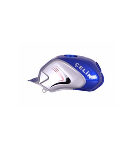FALCON CRAZY SK125 ÇELİK BENZİN DEPOSU MAVİ ORİJİNAL