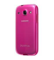 Galaxy Core i8260 ile Uyumlu Protective Cover Kılıf Pembe EF-PI826BPEGWW