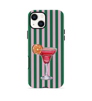 iPhone 15 Plus Vorian Çift Katmanlı MagSafe Kılıf Pink Citrus Cocktail