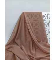 SİMLİ TÜL KUMAŞ (Vizon)