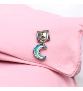 Sallantılı Hilal Desenli Charm