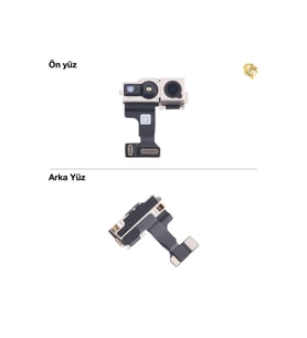 iPhone 16 Ön Kamera Küçük Selfie Kamerası Small Front Camera Telefon Ön kamera küçük kamera ön kamera sensörü selfie kamerası