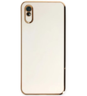 Redmi 9A Kılıf Volet Silikon - Beyaz