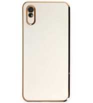 Redmi 9A Kılıf Volet Silikon - Beyaz