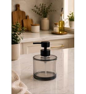 cam sıvı sabunluk 500 ml