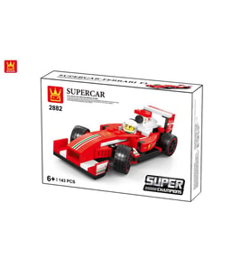 Wange Lego Super Car f1 143 parça 2882