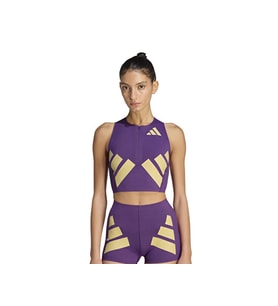 Adidas Rtr Crp Tnk W Kadın Koşu Crop Üst KA6124 Mor