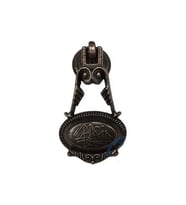 Dekoratif Zamak Sarkaç  Küçük  Kulp - 30x63mm, Eskitme, 1 Adet