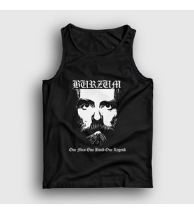 Presmono Unisex Siyah Legend Burzum Atlet 23834tt