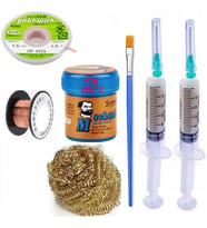 Havya ucu Temizleme Lehim Solder Paste 138°C 42G Flux Lehim Toplama CP-1515 Lehim Emme Teli 1,5 mm st014