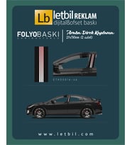 Araba Etiketleri, Tuning Kaplama, Direk Folyosu - BJK