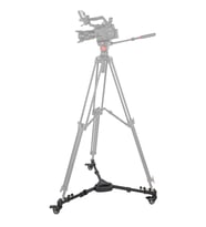 Ayex VA-50 Tripod Taşıma Arabası – Alüminyum Dolly, 18 kg Taşıma Kapasiteli, 360° Dönen Tekerlekli Tripod Taşıma Standı (Siyah)