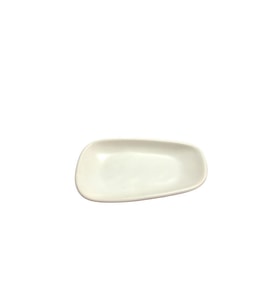 Keramika Kayık Tetra 15 Cm Mat Beyaz 