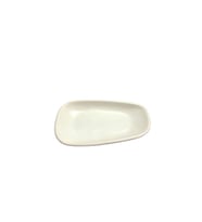 Keramika Kayık Tetra 15 Cm Mat Beyaz 