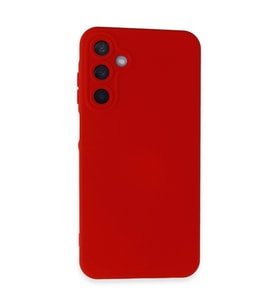 Samsung Galaxy A35 5g Kılıf Nano İçi Kadife Silikon - Kırmızı