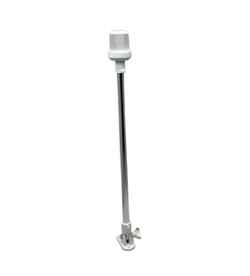 IŞIKLI DEMİR BAYRAK DİREĞİ KATLANIR BEYAZ 500mm