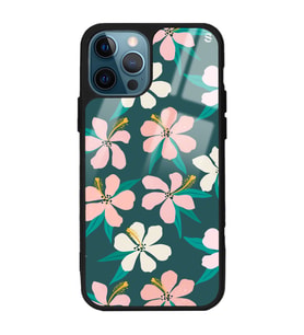 iPhone 13 Pro Leaf Flovers Tasarımlı Glossy Telefon Kılıfı