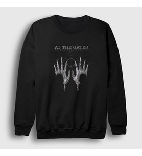 Presmono Unisex Siyah War Müzik At The Gates Sweatshirt 515333tt