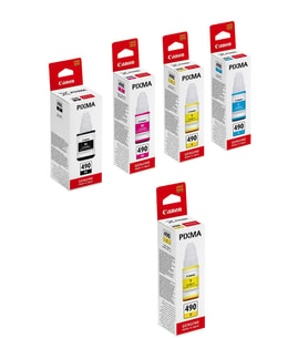 Gı490 Pıxma Kartuş Dolum Mürekkebi Takımı +1 Sarı Mürekkep Hediyeli Cn490-2411-y