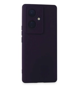 V29 Lite Kılıf Nano içi Kadife Silikon - Mor
