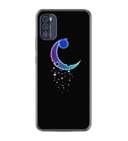 Reeder P13 Blue Max 128GB Kılıf Resimli Desenli Silikon Platinium Series Moon Star 1851