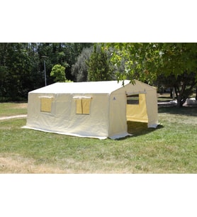 4x5 Ormanci Işci Çadırı - 20 M² Krem