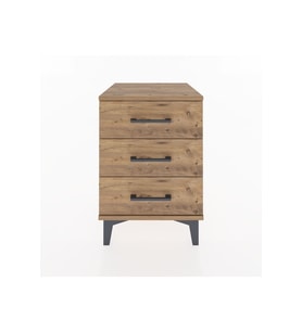Hyperion Komodin 3 Çekmeceli 44x44x64 Çam-Çam