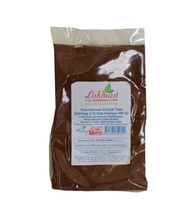 LokmanAVM Türk Kahvesi Günlük Taze Çekilmiş 3.75 Orta Kavrum 100 Gr Paket