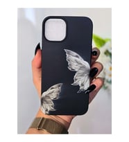 Iphone 15 Uyumlu İçi Kadife Baskılı Silikon Telefon Kılıfı