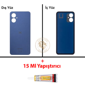 Omix Yapıştırıcı Omix X5 Mavi Yapıştırıcı B-7000 Yapıştırıcı Arka Kapak Arka Cam Batarya Kapağı Lazer Kesim Kapak Pil Kapağı Back Cover