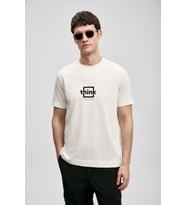 Lufian 111020310 Thınk Modern Grafik T- Shirt Tişört Erkek Tişort